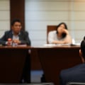 Who is the person that goes against you in court?