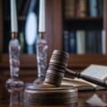 What percentage of cases actually go to court?