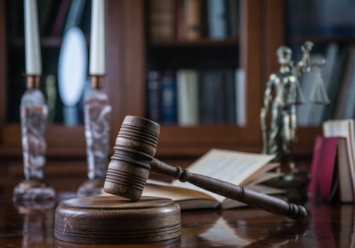 What percentage of cases actually go to court?