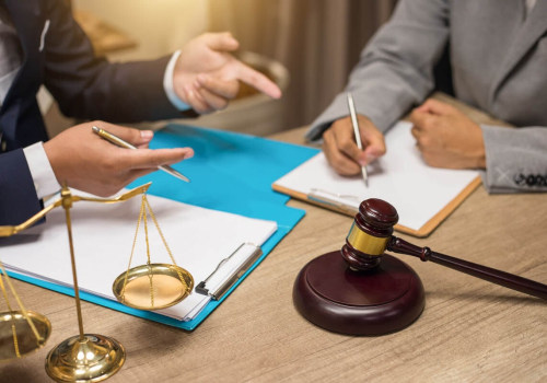 What are the four main lines of defense that a defense attorney can use?
